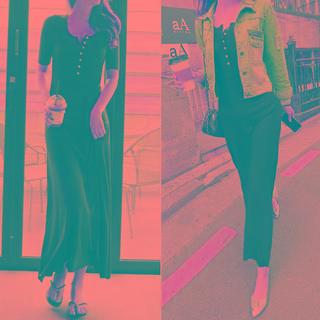 Short-sleeve Button-up Maxi Dress