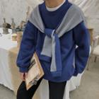 Front-knot Sweatshirt