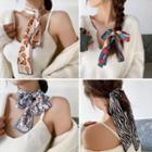 Print Narrow Scarf Hair Tie (various Designs)
