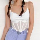 Strappy Mesh Top