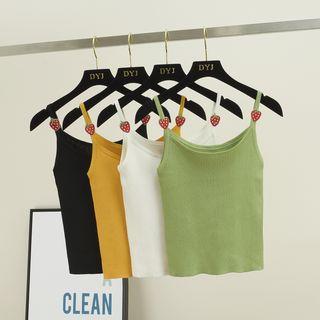 Strawberry Knit Camisole Top