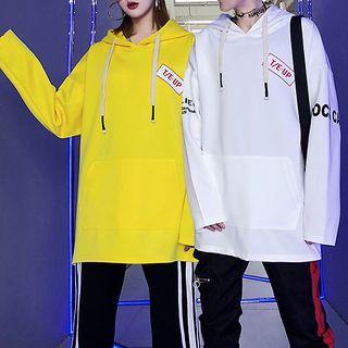 Kangaroo Pocket Lettering Hoodie