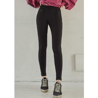 Zip-pocket Jeggings