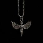 Angel Pendant Stainless Steel Necklace