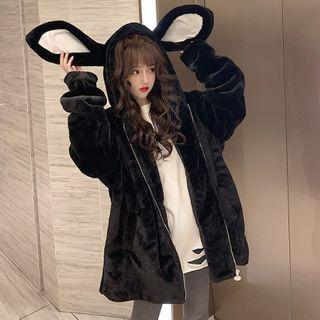 Rabbit Ear Zipped Jacket