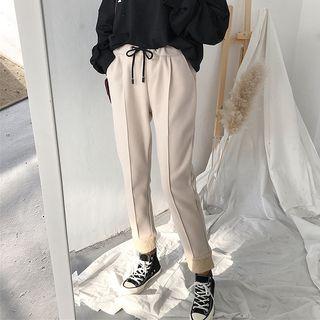 Straight-fit Harem Pants
