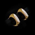 Enamel Alloy Earring 1 Pair - Gold - One Size