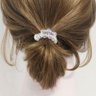 Faux Crystal Hair Tie As Shown In Figure - One Size