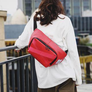 Couple-matching Faux Leather Belt Bag