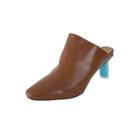 Contrast Pin-heel Mules