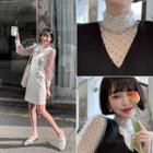 Inset Dotted See-through Top Dress
