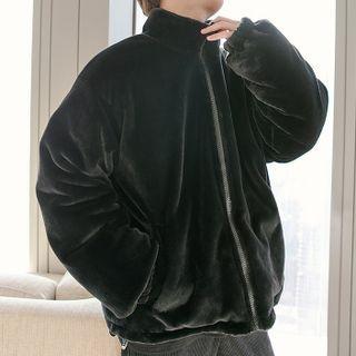 Two Way Padding Zip Jacket