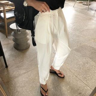 Tapered Baggy-fit Pants