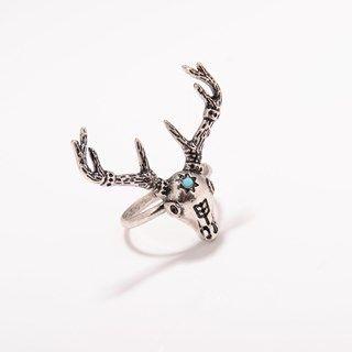 Deer Head Ring