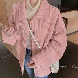 Corduroy Ribbed Loose-fit Jacket
