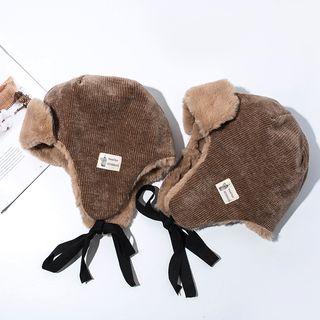 Earflap Hat Khaki - One Size