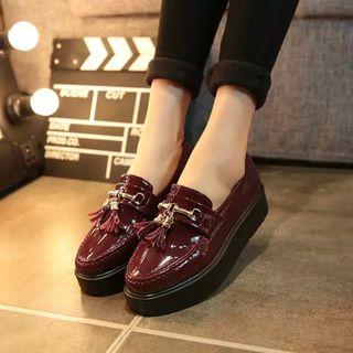 Platform Tassel Loafers