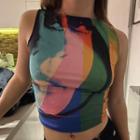 Multicolour Tank Top