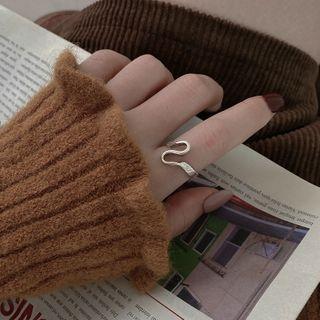 Curve Alloy Open Ring