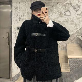 Bucked Faux Shearling Jacket