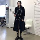 Chained Button-up Coat