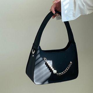 Chained Top Handle Crossbody Bag