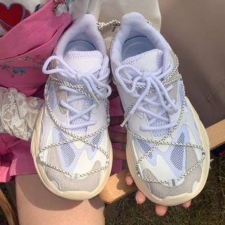 Strappy Platform Lace Up Sneakers