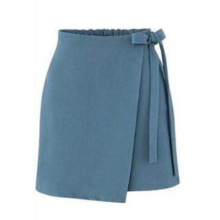 Bow Detail A-line Skirt
