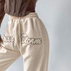 Zipper-hem Loose-fit Printed Jogger Pants In 5 Colors