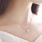 P 925 Sterling Silver Necklace