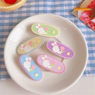 Rabbit Acrylic Hair Clip
