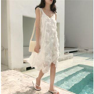Spaghetti-strap Fringe Sundress