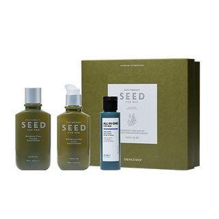 The Face Shop - Seed For Men Refreshing Skincare Set 3 Pcs