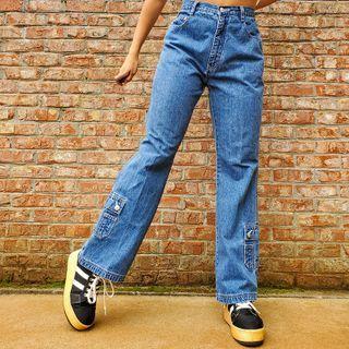Pocket Straight Leg Pants