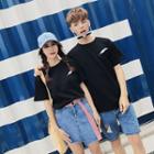 Couple Matching Feather Short-sleeve T-shirt