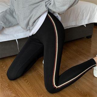 Glitter Stripe-side Leggings