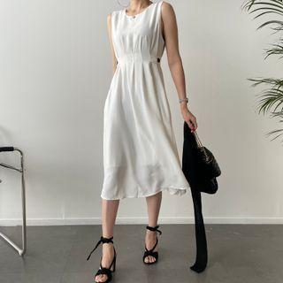Plain Slim Tank Dress