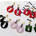 Hollow Out Geometric Statement Earring