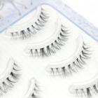 False Eyelashes - 716 Set Of 5 Pair - Black - One Size