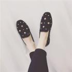 Studded Round-toe Loafers