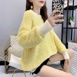 Boucle Knit Sweater