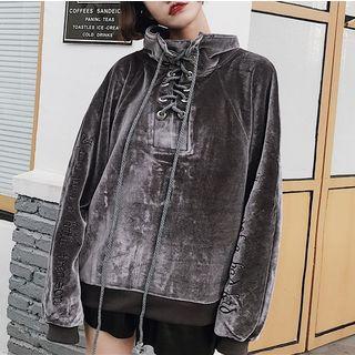 Couple Matching Lace-up Hoodie