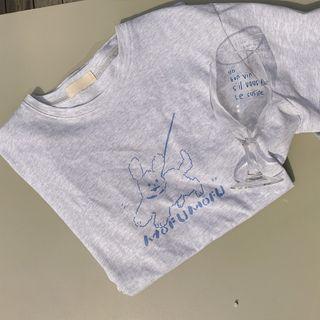 Puppy Print Cotton T-shirt