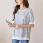Loose-fit Gingham T-shirt