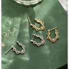 Cut-out Drop Earring