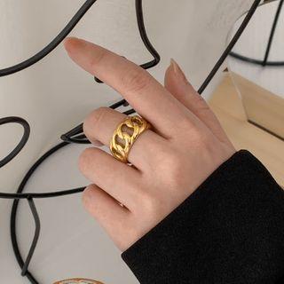 Chunky Chain Stainless Steel Ring