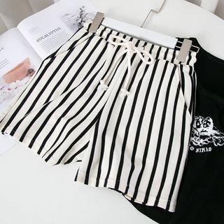 Vertical Striped Shorts