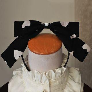Bow Headband Black - One Size