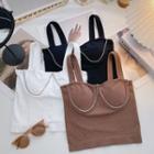 Chained Sleeveless Top