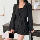 Formal Blazer With Sash